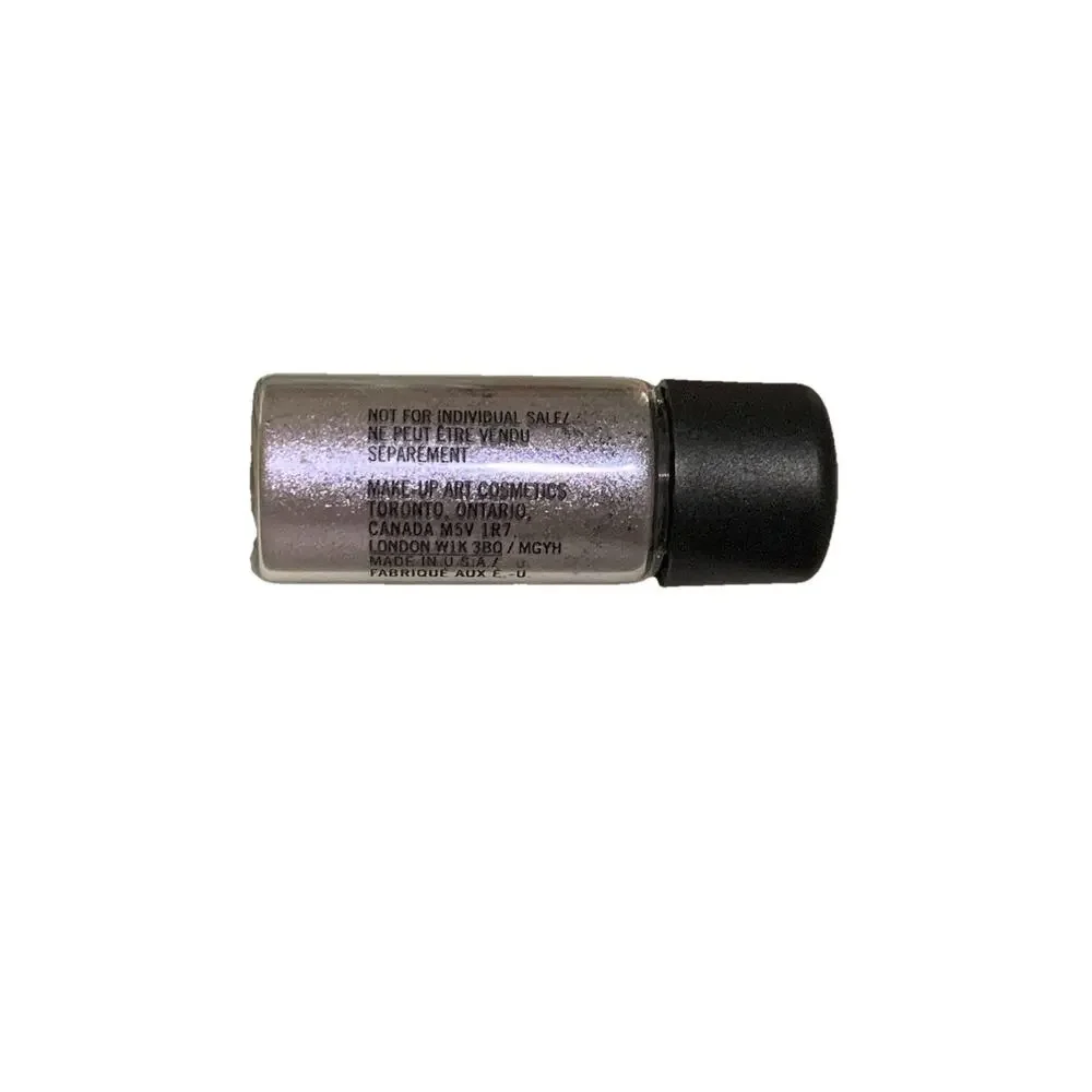 MAC Softwash Grey Pigment Powder Eyeshadow Metallic Silver Gray Loose Vial